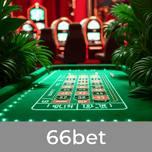66bet: Slots Gigantes, Mesa Estratégica, Dealer ao Vivo
